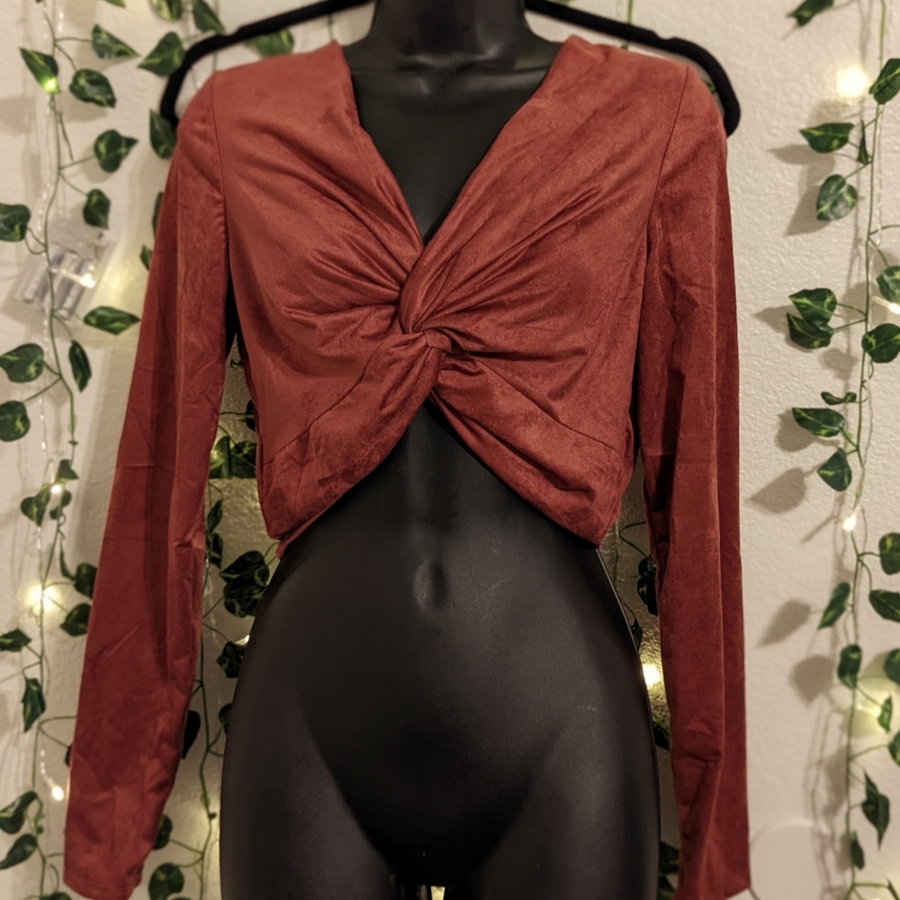 Long Sleeve Crop Top